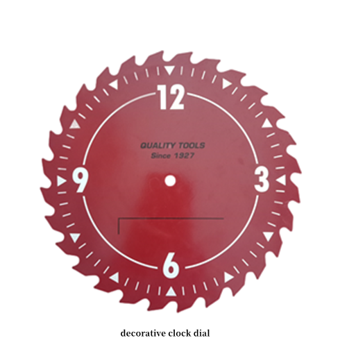 decorative clock dial